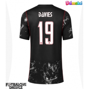 Kanada Alphonso Davies #19 Dámské Venkovní Dres MS 2026 Krátký Rukáv